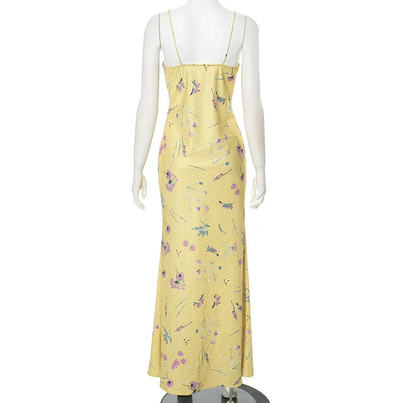 Vvsha Aurelia V-Neck Maxi Dress