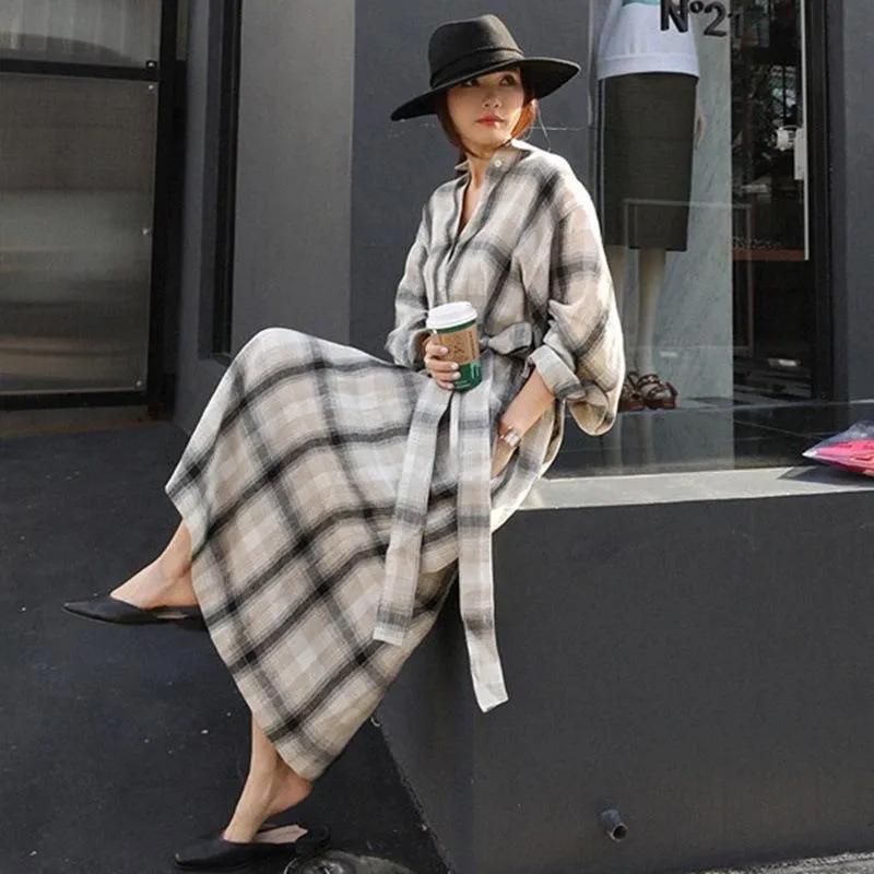 Women Loose Plus Sizes Long Shirt Dresses