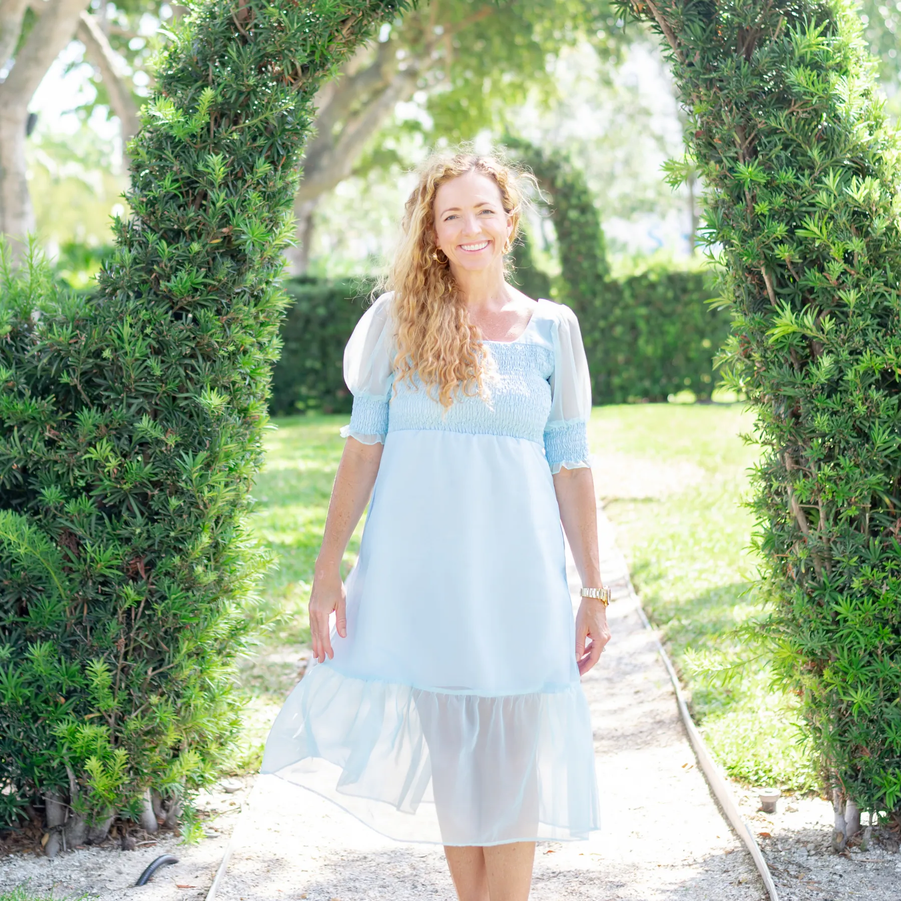 Women's Daphne Dress - Ravello Blue